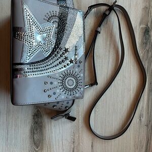 Michael Kors Gray Star-Studded Women's Bag